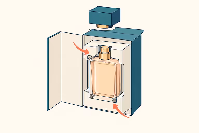 AI-generated concept of bottle support at its base and shoulder
