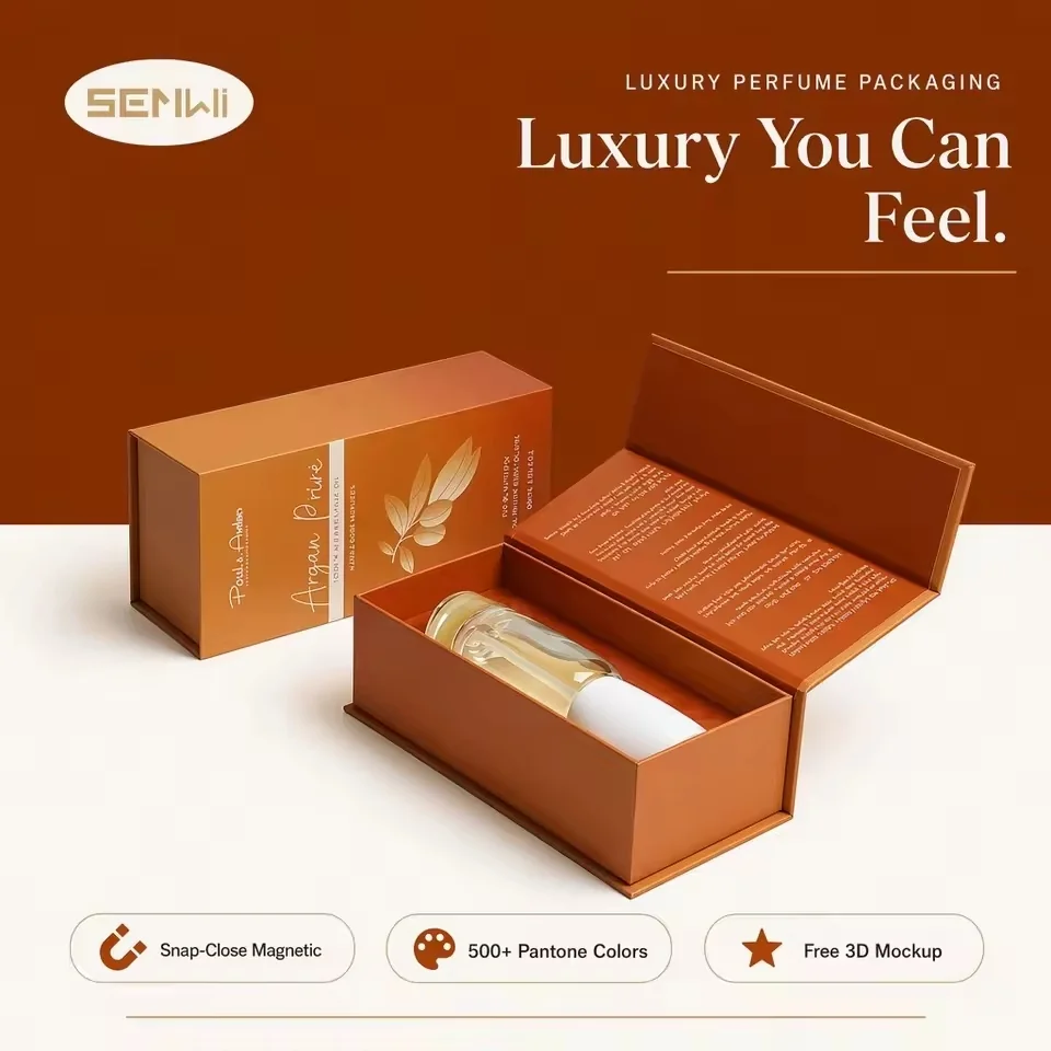 Terracotta Magnetic Perfume Box