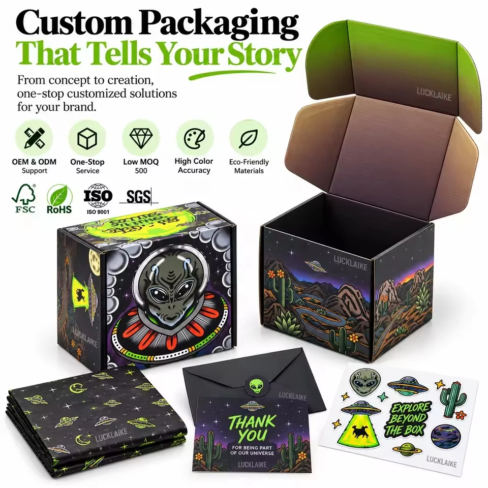 Full-Color Graphic Corrugated Mailer