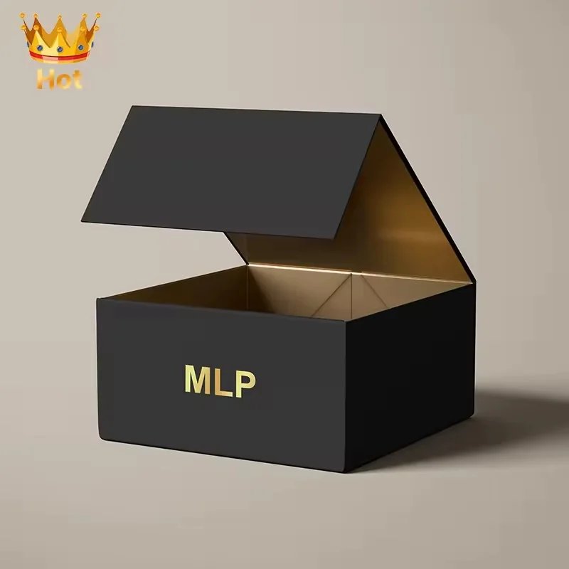 Flat-Pack Magnetic Apparel Gift Box