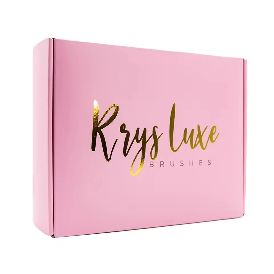 Pink Postal Mailer Box
