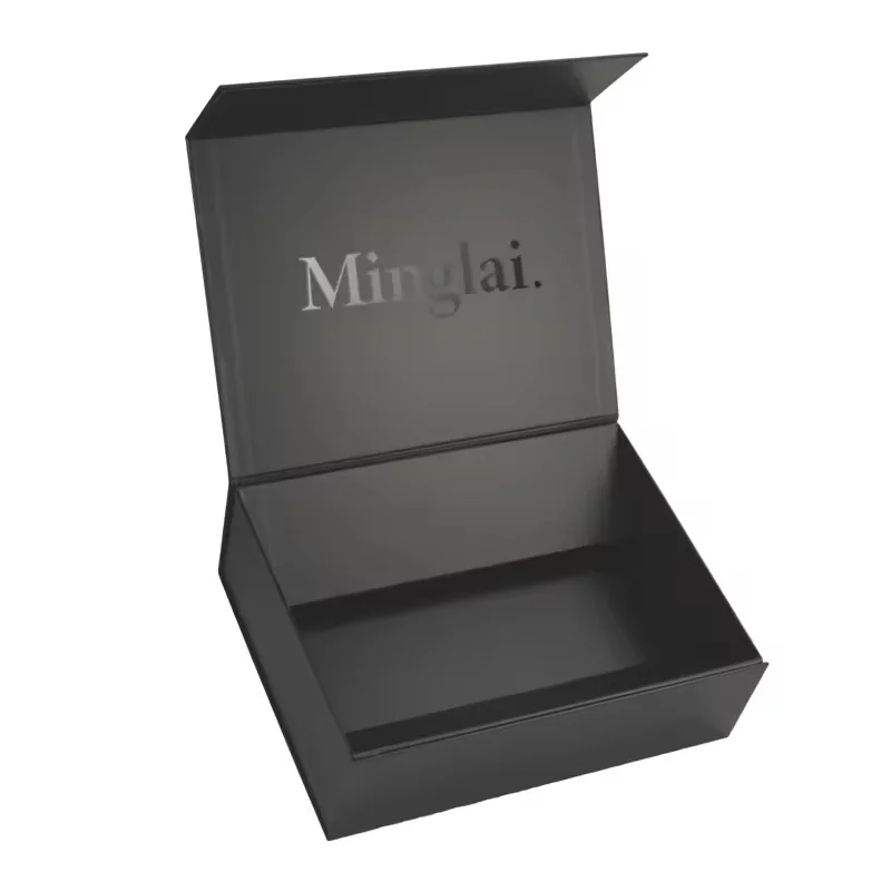 Black Folding Magnetic Clothing Box