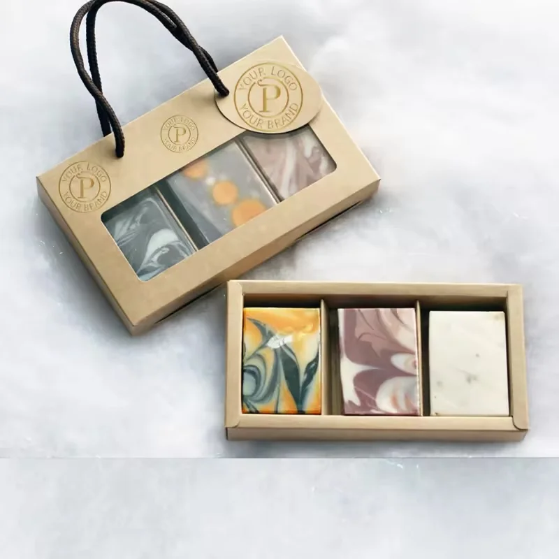 Kraft Drawer Soap Gift Box