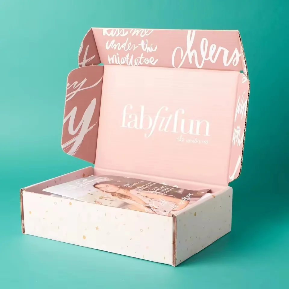Pink Cosmetic Mailing Box