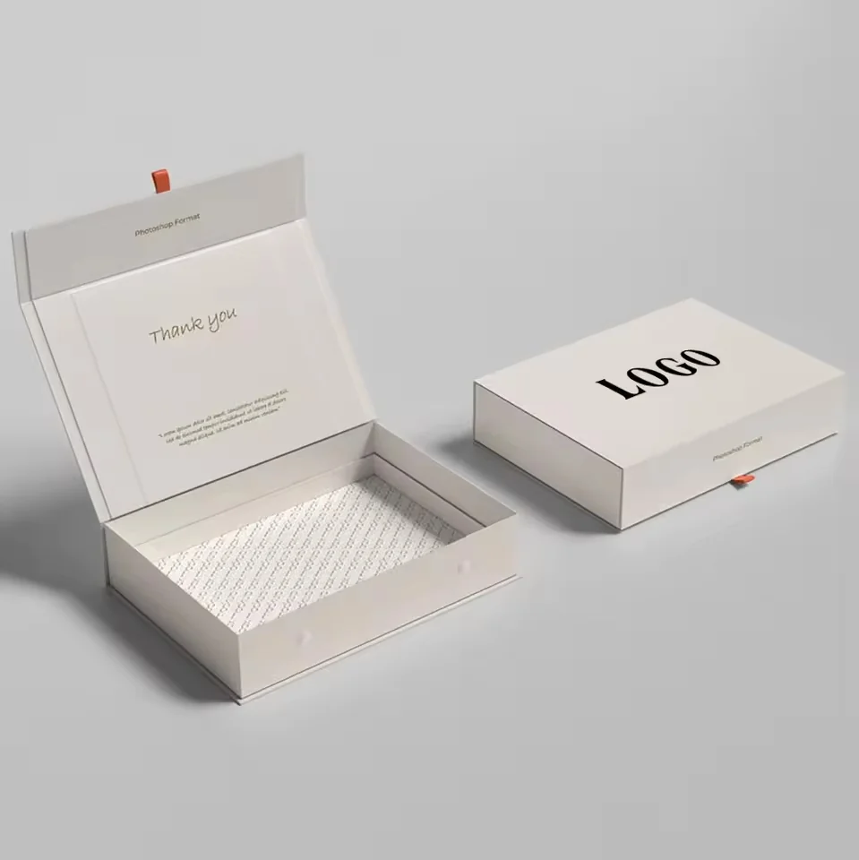 Book-Style Magnetic Jewelry and Watch Box