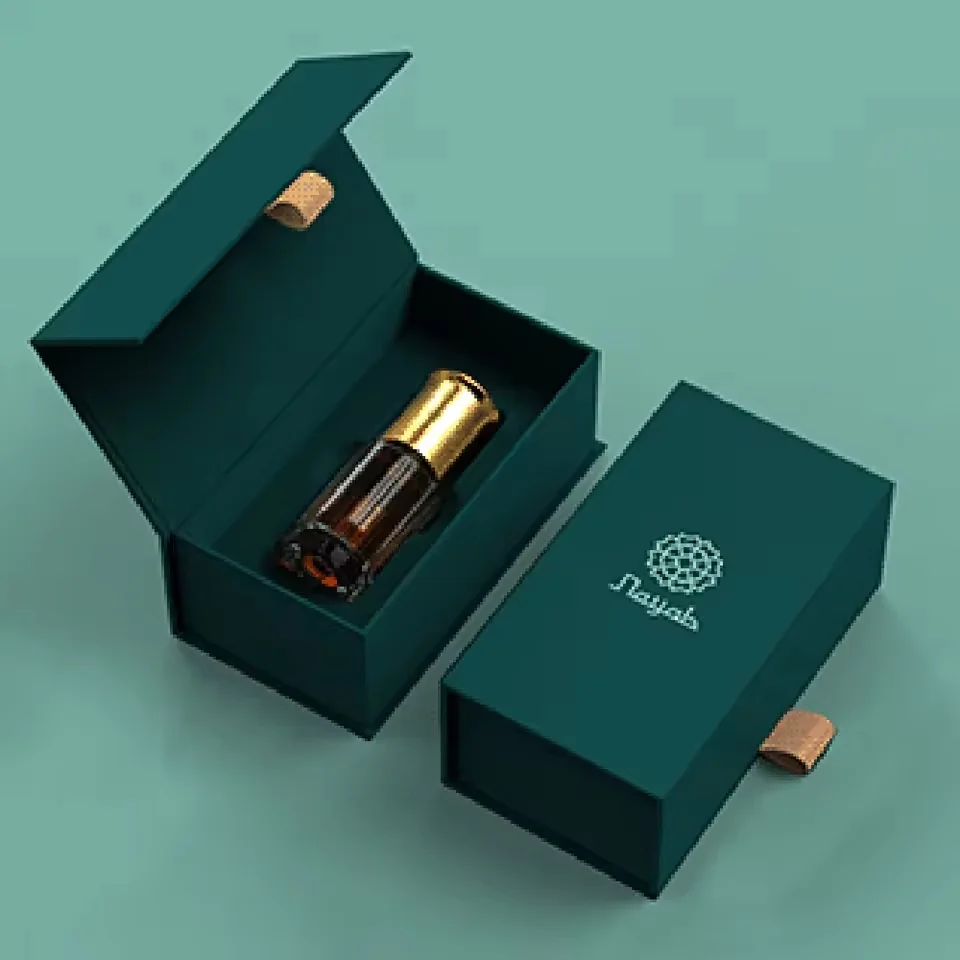 Magnetic Perfume Gift Box with Fitted Insert