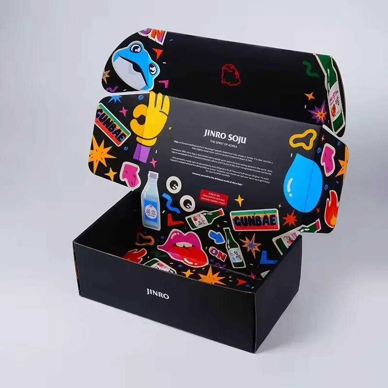 Corrugated Gift Box for Beauty and Apparel Orders