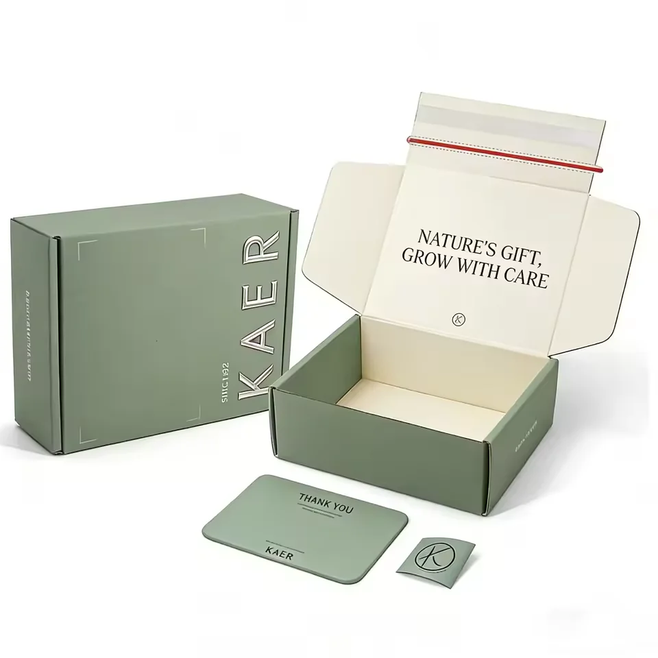 Self-Sealing Folding Mailer with Tear Strip