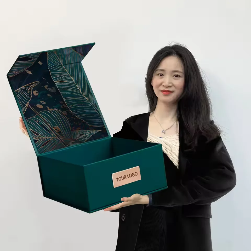 Printed Rigid Paperboard Magnetic Gift Box