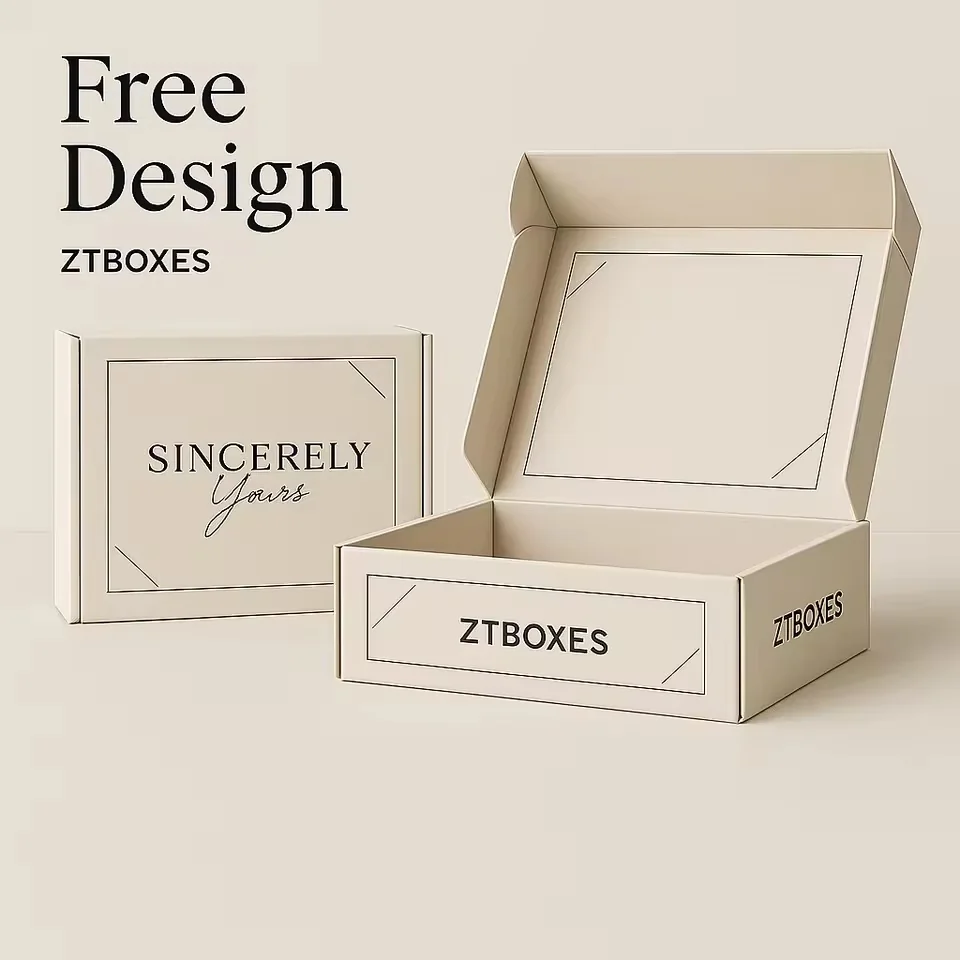 Black and Pink Compact Postal Mailer