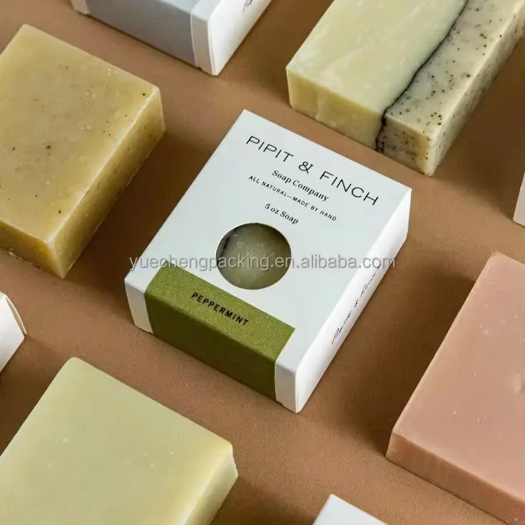 Window Soap and Cosmetic Folding Box