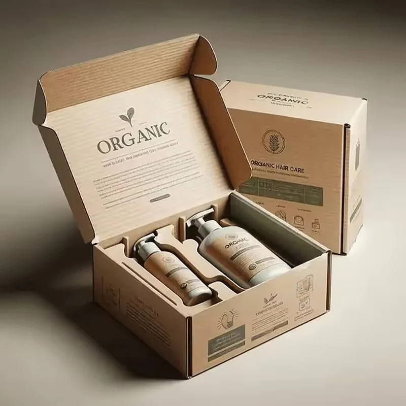 Kraft Shampoo Shipping Carton