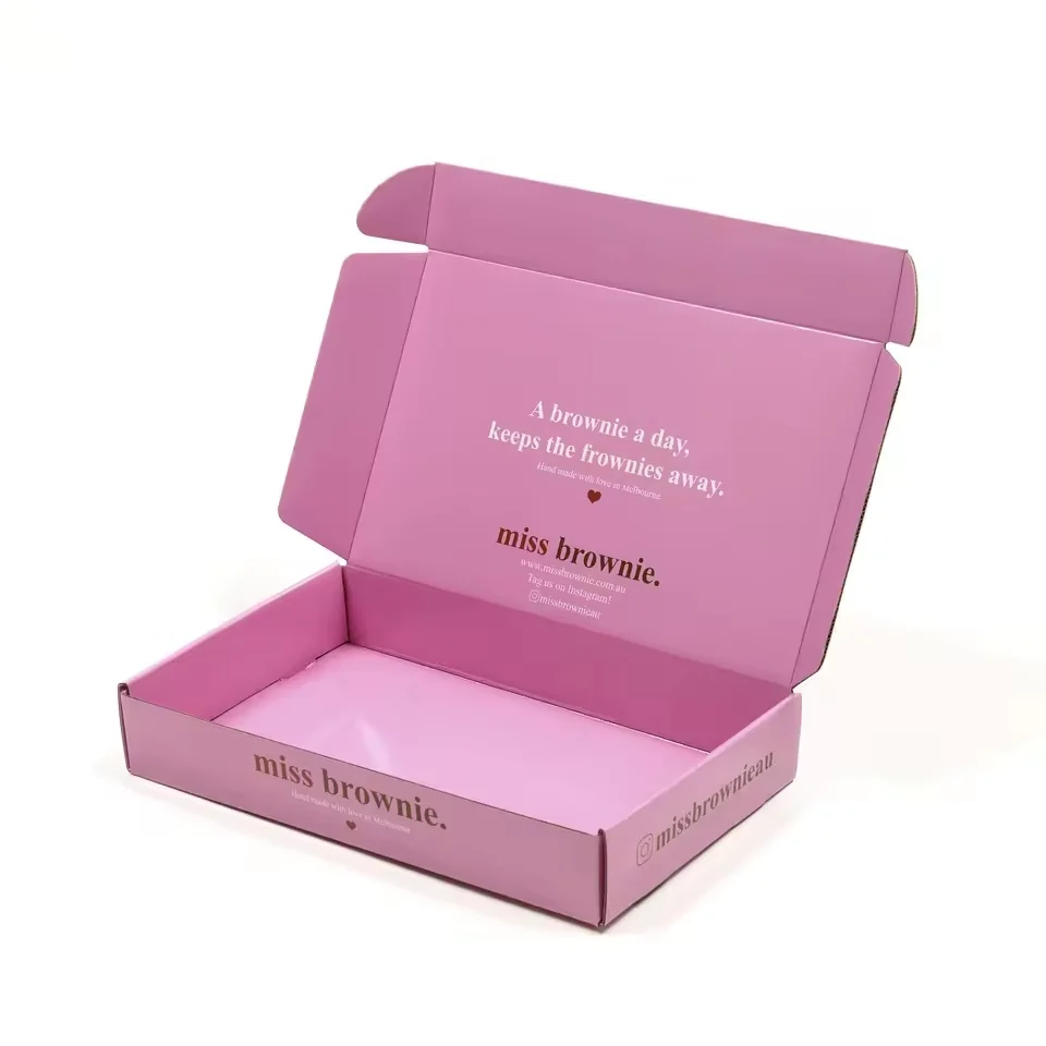 Colored Kraft Beauty and Apparel Mailer