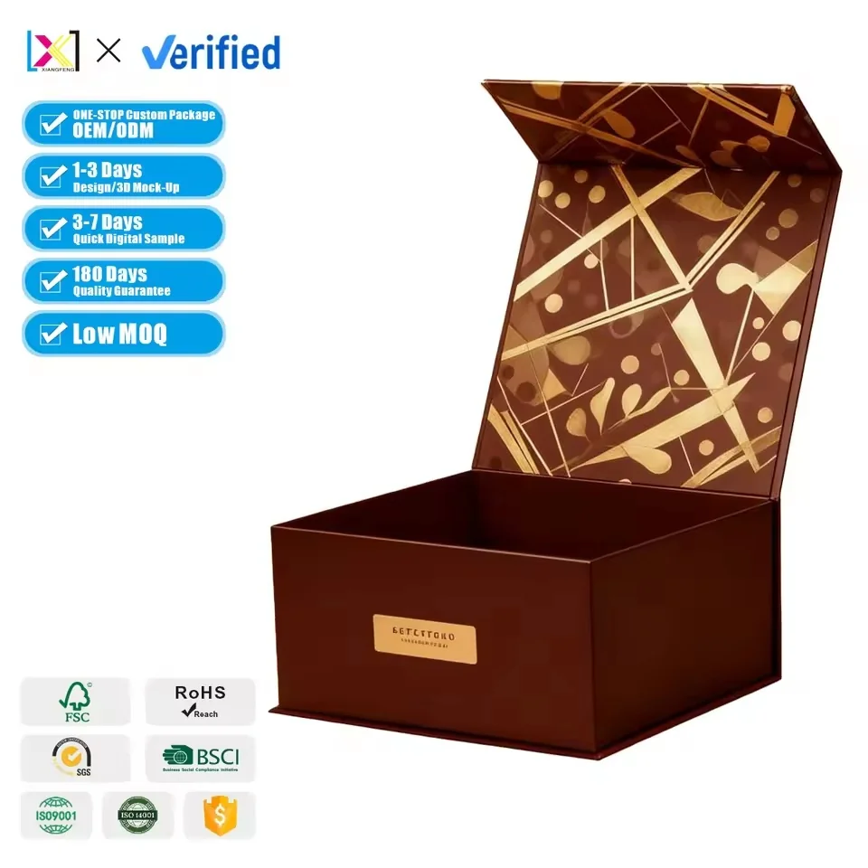 Embossed Magnetic Rigid Gift Box