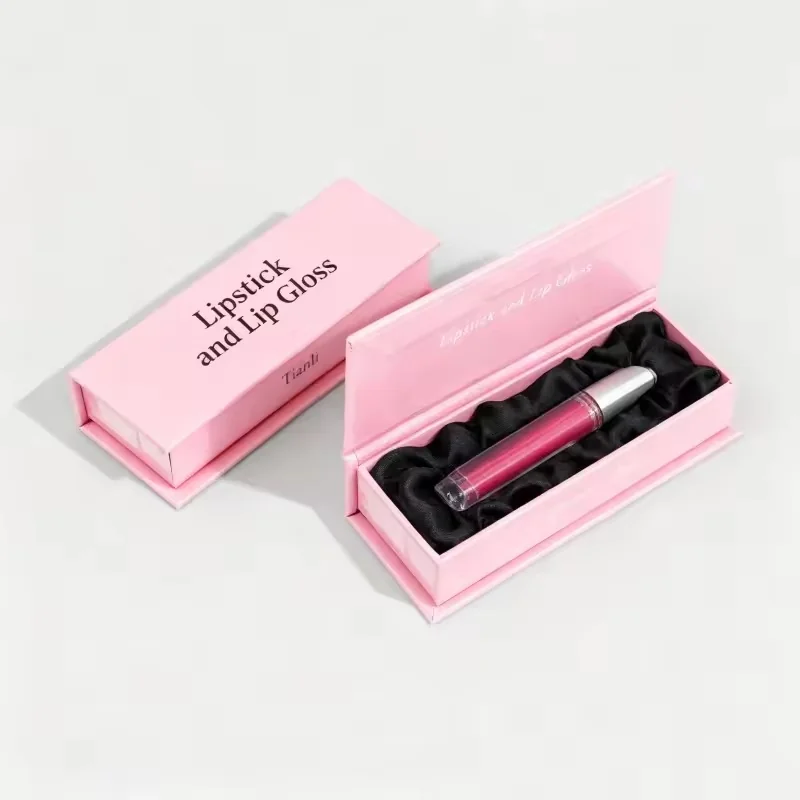 Magnetic Lipstick Set Box with Silk Insert