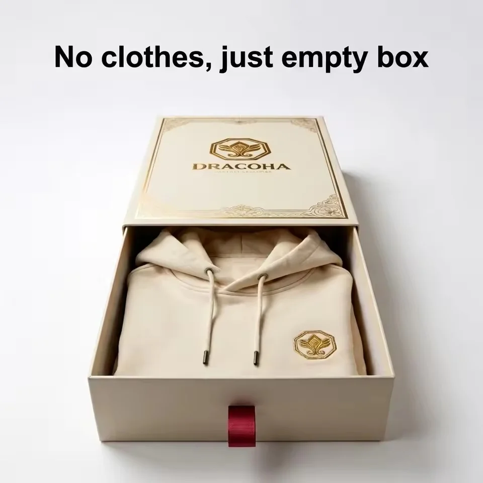 Matte Hoodie and T-Shirt Drawer Box