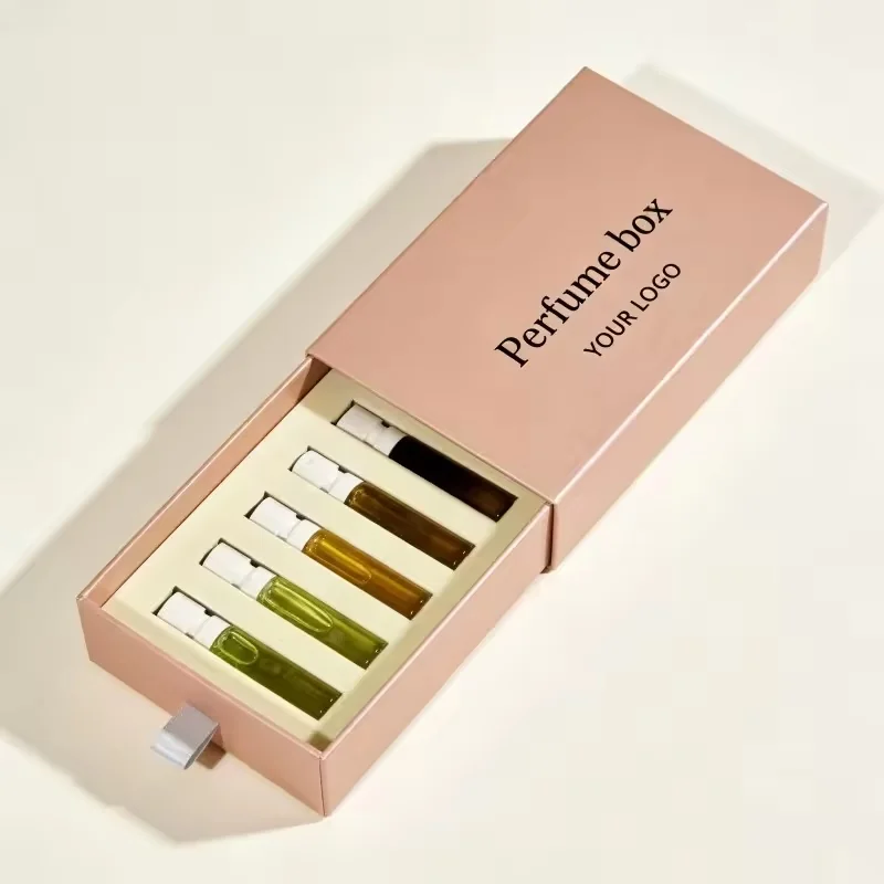 Gold-Foil Perfume Drawer Box with EVA