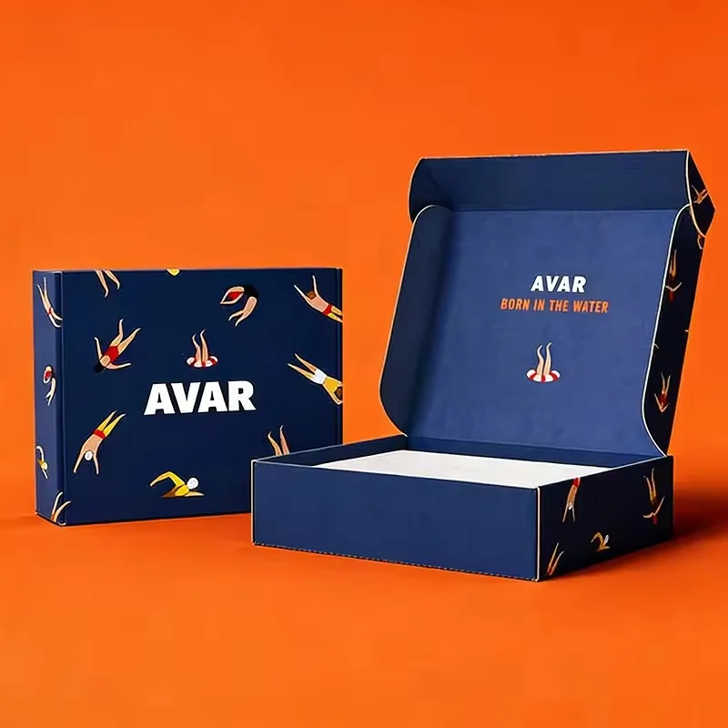 Portable Printed Corrugated Gift Mailer