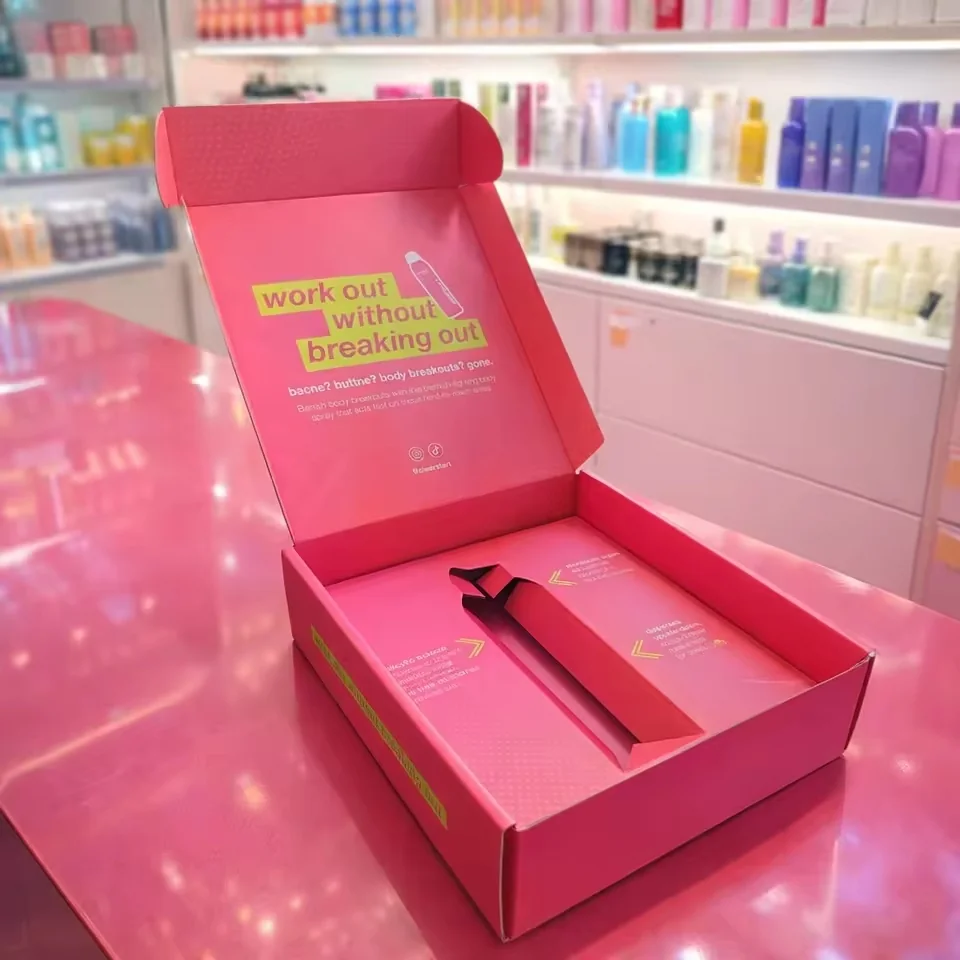 Skincare Airplane Mailer with Insert