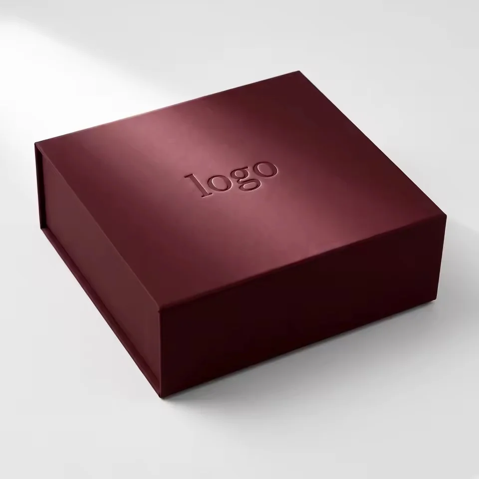 Embossed Matte Magnetic Face Cream Box