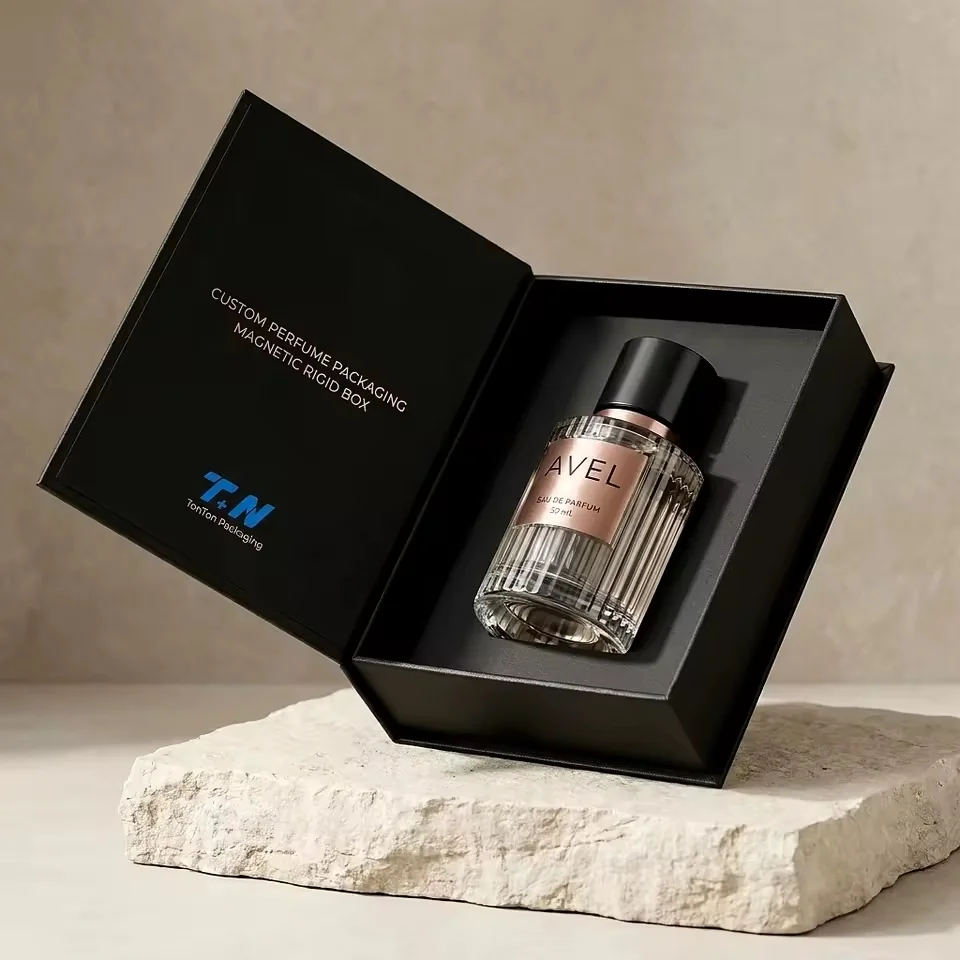 White Book-Style Fragrance Presentation Box